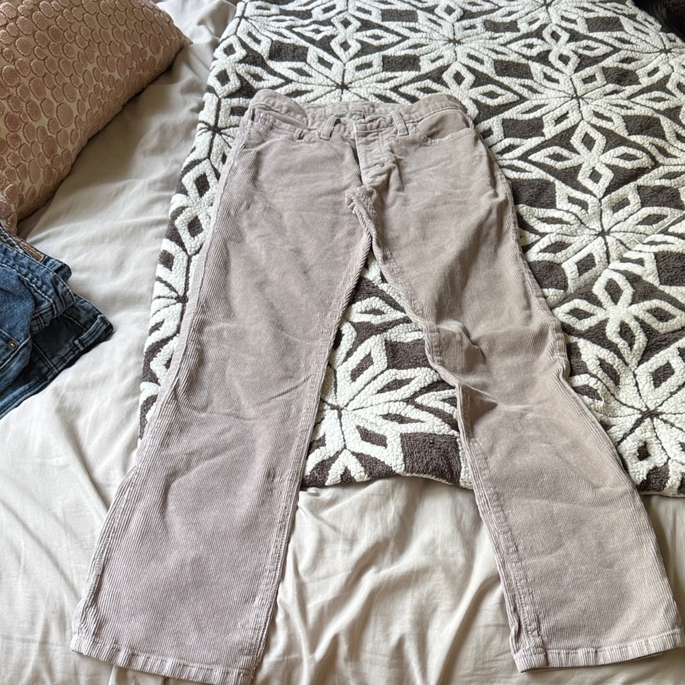 Active USA Kids' Casual Corduroy Pants in Beige